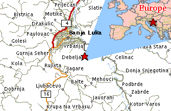 Debeljaci, Bosnia and Hercegovina, Europa